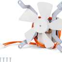 QuliMetal Induction Fan Kit Replacement for Traeger, Pit Boss, Camp Chef, and Sam's Club Pellet Grills  Heavy Duty Combustion Fan for Traeger KIT0019, 110V PA66