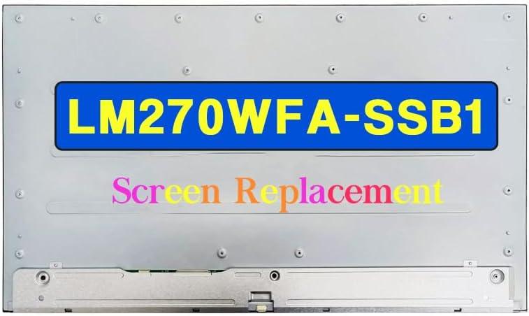 27.0" Touch Screen Replacement LM270WFA-SSB1 LM270WFA(SS)(B1) for HP All in One 27-CR 27-CR10000D 27-CR0081NH 27-CR0054 FHD 19201080 30 pins LCD Display Panel
