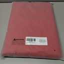 Alsoo Textured Tablecloths for Rectangle Tables Heavy Duty Linen Style Table Cloth Spill Proof Valentines Day Table Cover with Black Tassel for Kitchen Dining Holiday, Red, 55" x 90"