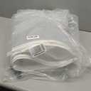 Stuffed Animal Storage Tube,Stuff Animal Organizer, Stuffed Animal Zoo Storage, PET Transparent Bucket with Zipper for Kids (White)