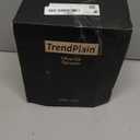 TrendPlain 16oz/470ml Glass Olive Oil Sprayer for Cooking 2 in 1 Olive Oil Dispenser Bottle for Kitchen Gadgets and Air Fryer Accessories, Salad, BBQ - Black & White 