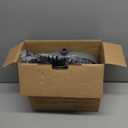 Broom and Dustpan Set, Dust pan with Long Handle, Broom with Dustpan Combo Set, Broom and Dustpan for Home, Indoor or Outdoor Cleaning Tool (Deep Gray&Light Gray)