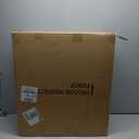 DIY Clear Acrylic Dog Playpen Indoor, Transparent Easy Cleansing Puppy Fence with Suction Cup, Easy-Assemble Indoor Whelping Crate for Small Puppies (23.6" H, 10PCS), Pink