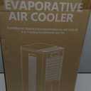 Portable Air Conditioners No Windows Needed, 3-IN-1 Swamp Cooler, Evaporative Air Cooler, 4 Modes & 3 Speeds, 2-Gal Water Tank for Long Cooling, Max 20 FT/S Remote Control, 12 Hours Timer