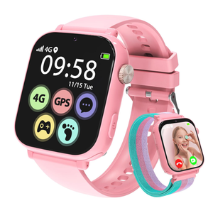 AXYWINBO Kids Smart Watch for Girls Boys 4g GPS Call TextSmart Watch for Kids Game Camera Pedometer Alarm Clock CalculatorKid Watches for Girls Boys 412 Ages Gifts Pink