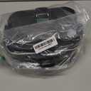 1.8L+0.5L Heated Lunch Box for Men, 80W Electric Lunch Box with Long-handled Utensils for Adults, 12V/24V/110V Lonchera Elctrica Porttil, Portable Food Warmer for Car/Truck/Office (Black)