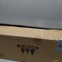 KTKDE Holiday Christmas 4 Piece Set, Christmas Garland, Wreath and Set of 2 Entrance Trees with LED Lights(Battery Box Powered), Artificial Christmas Tree Celebrating Set