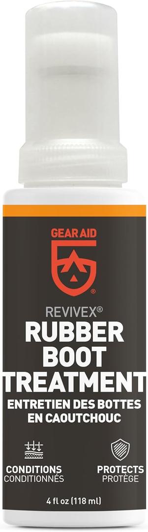 GEAR AID Revivex Rubber Boot Repair Kit, Fix Cracks & Holes, UV Protection, Neoprene Conditioner & Aquaseal SR