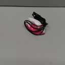 Honoson Mini Craft Iron Mini Heat Press Small Iron 3.93 x 2.36 x 2.76 in Portable Handy Tiny Flatiron with Charging Base Accessory for Fuse Bead Patch DIY Heat Transfer Vinyl(Pink)