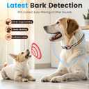Smart Dog Bark Collar - Anti Barking Device for Large Medium Small Dogs, Stop Excessive Barking & Aggression Behavior, with 5 Modes & 5 Sensitivity, IP67 Waterproof for Indoor/Outdoor Use, Orange