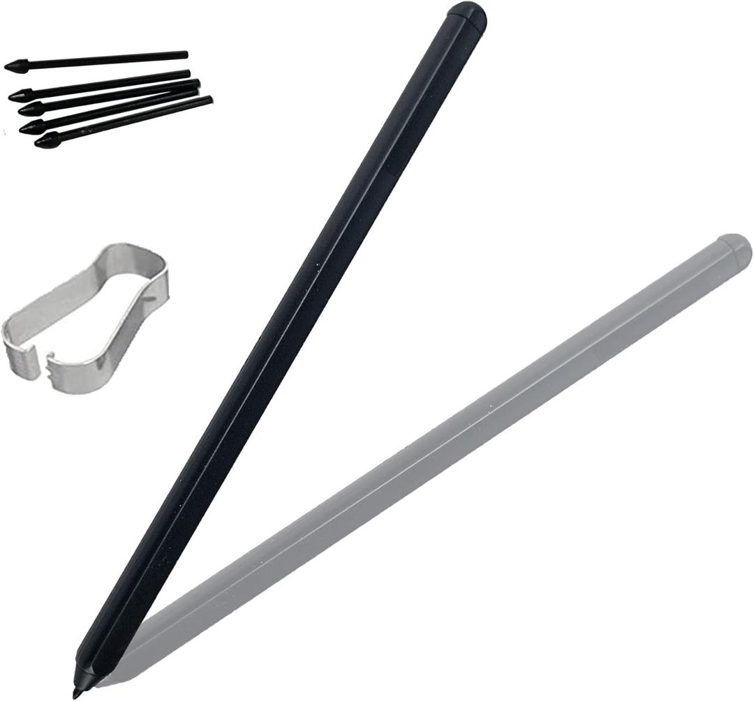 S21 Ultra S Pen Replacement for Samsung Galaxy S21 Ultra 5G Stylus S Pen with 5X Replacement Tips/Nibs (Black)