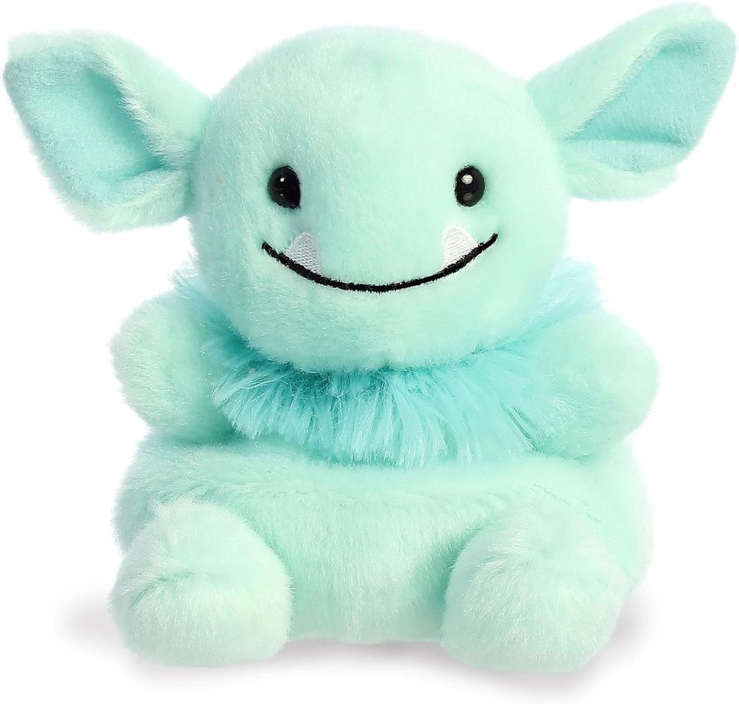 Aurora Adorable Palm Pals Gribble Goblin Stuffed Animal - Pocket-Sized Play - Collectable Fun - Green 5 Inches
