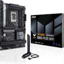 ASUS TUF Gaming B860-PLUS WiFi B860 LGA 1851 ATX Motherboard, Intel Core Ultra Series 2 Ready, Advanced AI PC-Ready, 12+1+2+1 Stages, DDR5,PCIe 5.0, 3X M.2, Wi-Fi 7, 2.5Gb LAN, USB 20Gbps Type-C