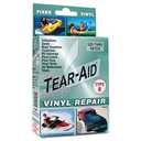 TEAR-AID Vinyl Repair Kit, Type B Clear Patch for Vinyl and Vinyl-Coated Materials, Works on Vinyl Tents, Awnings, Air Matresses, Pool Liners & More, Green Box, 2 Pack