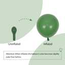 Sage Green Balloons 12 inch, Light Pastel Green Latex Balloon 50pcs Party Balloons for Wedding Bridal Shower Baby Shower Birthday Party Decorations
