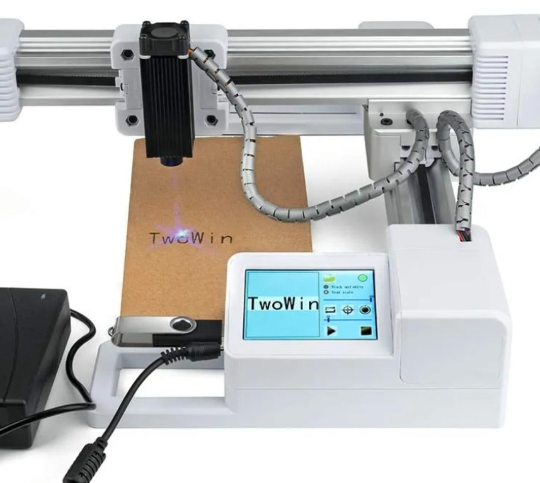 7000mW Off-line Laser Engraving Machine, USB Mini Desktop Laser Engraver Printer, Carver Size 155x175mm, High Speed Laser Engraving Cutter for Stainless Steel, Painted Metal Surface, Wood, Plastic 7000mW Off-line Laser Engraving Machine, USB Mini Desktop Laser Engraver Printer, Carver Size 155x175mm, High Speed Laser Engraving Cutter for Stainless Steel, Painted Metal Surface, Wood, Plastic
