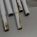 Juegoal Set of 2 Lighted Christmas Snowman Decorations, 3.5+2.3FT Outdoor Collapsible White Snowmen with LED Lights, Pre-Lit Pop Up Xmas Yard Display, Plug in for Holiday New Year Winter Lawn Garden