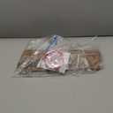 PACKGILO Display Shelf Stand, Clear Acrylic Riser Shelves Wood Acrylic Storage for Figure Collection Cupcake Desserts Holder Cosmetics Perfume Jewelry Organizer Rack