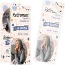 100 Pieces Bookmark Laminating Pouches 2x6 Hot Laminator Sleeves 5 Mil Photo Booth Frames for Book Lovers Nature Lovers (100)