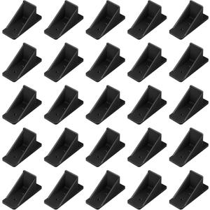 Taiyin Mini Snow Guards for Metal Roofs Prevent Sliding Ice Snow Stop Buildup Block to Stop Ice from Sliding Off Your Metal Roof (black)