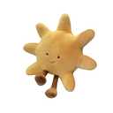 Fun Sun Plush Cute Stuffed Animal Plush Pillow Toys Smile Moon Sunshine Plushie Toy Gift for Children's Birthday and Christmas Decor (Sun)