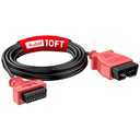 Autel OBD 2 Extension Cable, Ultra-Long 10ft 3M, 16 Pin OBD II OBD2 Car Male to Female Extension Cord, OBD2 Diagnostic Extender Adapter, for All OBDII Vehicles