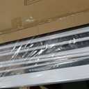 51" Extra Tall Cat Gate 30"-49.27" Wide, Auto Close, Pressure Mounted, for Cats & Small Dogs, Hallway, Stairs, Kitchen, Not Baby Gate,White
