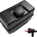 691993 Fuel Tank with Shut Off Valve and Fuel Cap 4 Quart for B&S Remote Mounting Compatible with Lawn and Garden Equipment Engines, Some Specific Snow Blower, Tiller, Log Splitter