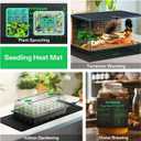 VIVOSUN 10"x 20.75" Seedling Heat Mat and Digital Thermostat Combo Set, UL & MET-Certified Warm Hydroponic Heating Pad for Germination, Indoor Gardening, Greenhouse