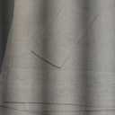 NICETOWN Linen Blend Small Window Curtains for Classroom Kitchen Cafe Basement Easy Installed Door Window Curtain for Privacy, Light Filtering Tie Up Shade, 1 Panel, W26 x L50 inches Long, Linen