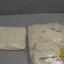 Peomeise Stretch Spandex Folding Chair Cover for Wedding Party Dining Banquet Event (Ivory,12pcs)