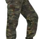 Waitfairy Sweatpants Women - Joggers for Women High Waist Baggy Sweat Pants for Womens Joggers with Pockets (X-Large, Dark Camouflage)