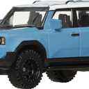 Hot Wheels Premium Car Culture Off Road 1:64 Scale Die-Cast 2024 Toyota Land Cruiser Vehicle with Real Riders Tires & Metal/Metal Body & Chassis