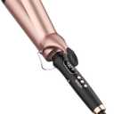 YEEGOR 2-inch Extra Large Curling Iron, Long Barrel Curling Wand,100-240V Dual Voltage Hair Curler for Big Wave Curls,12 Temps