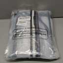 LANDNEOO 6 Pack Clear Garment Bags for Hanging Clothes with Zippers on Double Sides - 10'' Clothes Storage for Coat, Dress, and Fur in Closet - 40'' Long Suit Bags