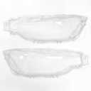 1 Pair Left and Right Car Front Headlight Headlamp Lens Cover PC Shell for 2012 2013 2014 2015 2016 BMW 3 Series F30