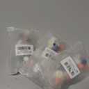 3 x David accessories Silicone Beads 15mm Silicone Beads Bulk Round Hexagon 14mm Silicone Beads for Keychain Pens Lanyards Bracelet Necklace Jewelry Making DIY Craft 25Pcs (M)