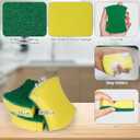 300 Pack Kitchen Cleaning Sponges, Eco Non-Scratch for Dish,Scrub Sponges