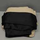 NICETOWN Living Room Completely Shaded Draperies, Privacy Protection & Noise Reducing Ring Top Drapes, Black Lined Insulated Window Treatment Curtain Panels (Biscotti Beige, 2 Pieces, W52 x L72)