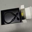 Bone Conduction Headphones - Open Ear Bluetooth 5.4 Wireless Sport Headphones, 10H Playtime, IP55 Sweatproof, Noise-Reduction Mic for Running, Cycling, Hiking, Office Work (Deep Black)