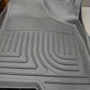 Husky Liners Weatherbeater Floor Mats | Fits 2011-2020 Toyota Sienna (7 & 8 Passenger Models) | Front Row, 2-pc Grey - 18852
