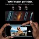 SURITCH for iPhone 17 Pro Case with Camera Control Cover, Camera Cover and Adjustable Kickstand, Compatible with MagSafe, Shockproof Bumper Protective Cases 6.3 Inch, Lake Green