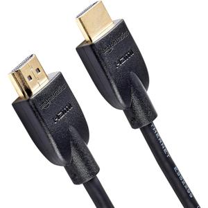 HDMI Cable, 3ft, 4K@60Hz, High-Speed 4K HDMI 2.0 Cord (18Gbps), 2160p, 48 bit, Compatible with TV/PS5/Xbox/Roku, Black (3 ft)