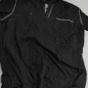 Men's Short Sleeve Henley Shirts Casual Summer Lightweight Button Henley Solid T-Shirt Tops
 Black M