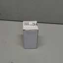 Professional Pepper Grinder - with Germany Hardened Carbon Steel Mechanism Rotor, Refillable Pepper Mill 6OZ Glass Adjust Coarseness (1PCS-Sliver-304