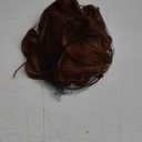 NAYOO Long Auburn Wavy Wig for Women 26 Inch Middle Part Curly Wavy Wig Natural Looking Synthetic Heat Resistant Fiber for Daily Party Use(26Inch Auburn)