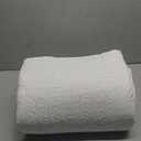 Love's cabin King Size Quilt Set White Bedspreads - Soft Bed Summer Lightweight Bedspread Comforter - Modern Style Coin Pattern Coverlet for All Season - 3 Pieces (1 Quilt, 2 Pillow Shams)