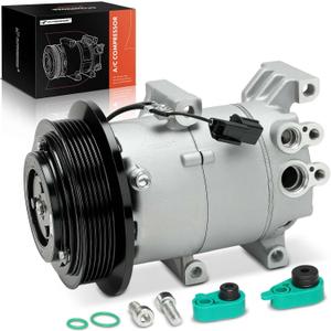 A-Premium A/C Compressor with Clutch Compatible with Kia Soul 1.6L 2010-2011