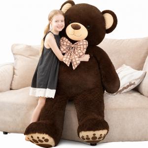 MorisMos 5 FT Big Teddy Bear, 5 Feet Huge Teddy Bears Stuffed Animal, 60 Inch