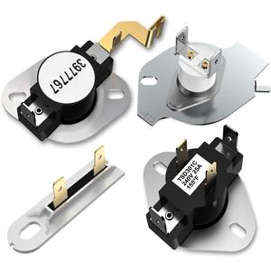 Kenmore Elite 110 70 80 Series Dryer Thermal Fuse & High-Limit Thermostat Kit, Compatible with Maytag & Whirlpool Electric & Gas Dryers
